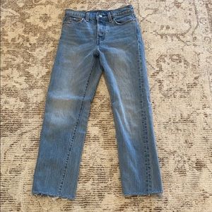 Levi Wedgie Fit Straight Jeans